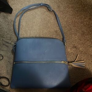Navy blue purse